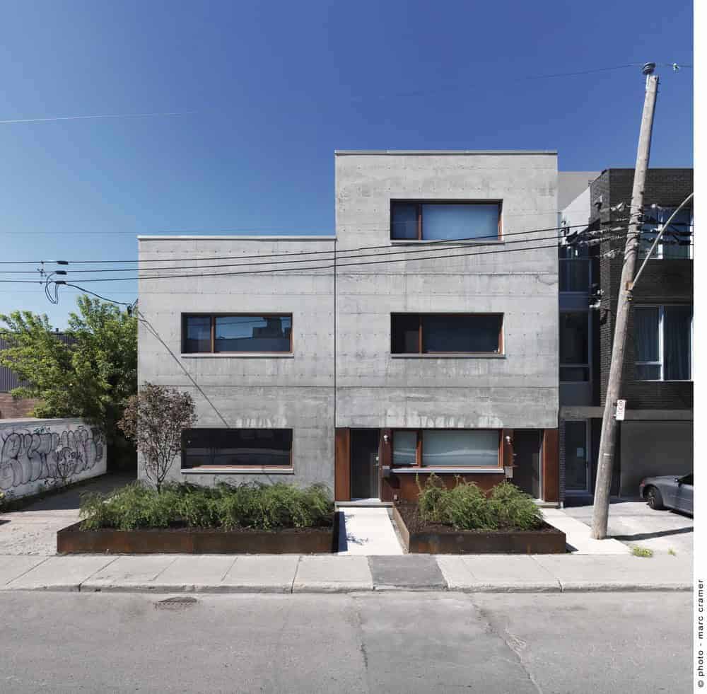 The Beaumont House by Henri Cleinge in Montreal, Canada