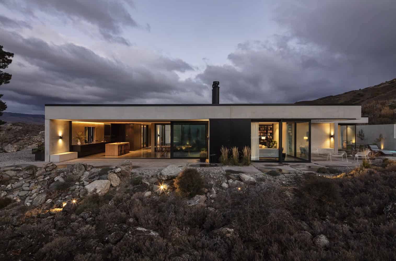 Black Quail House by Bergendy Cooke in New Zealand