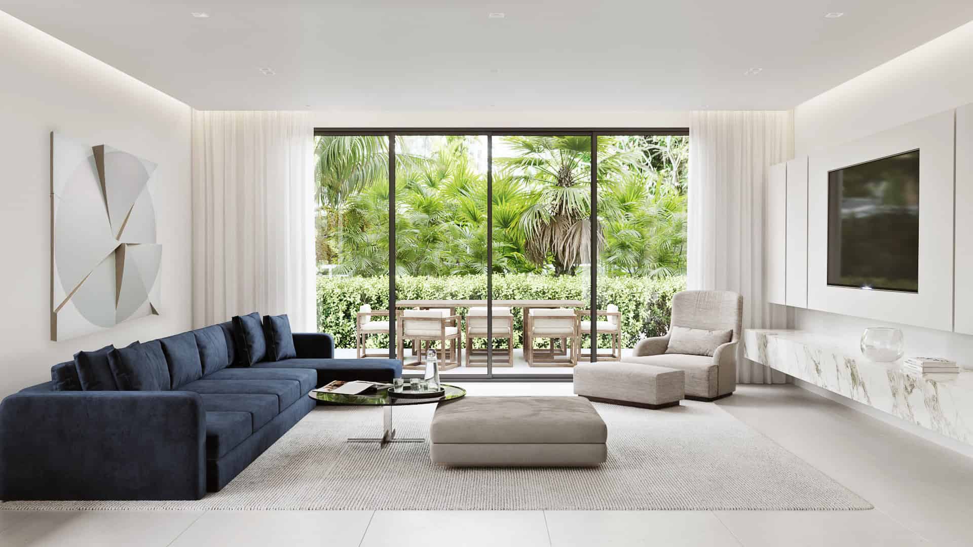 Bay Harbour Islands Residence by Sire Design in Florida