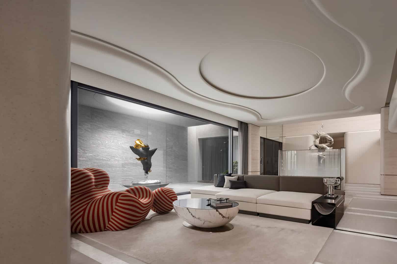 Villa Greencore by T.K. Chu Design Group in Zheijang, China