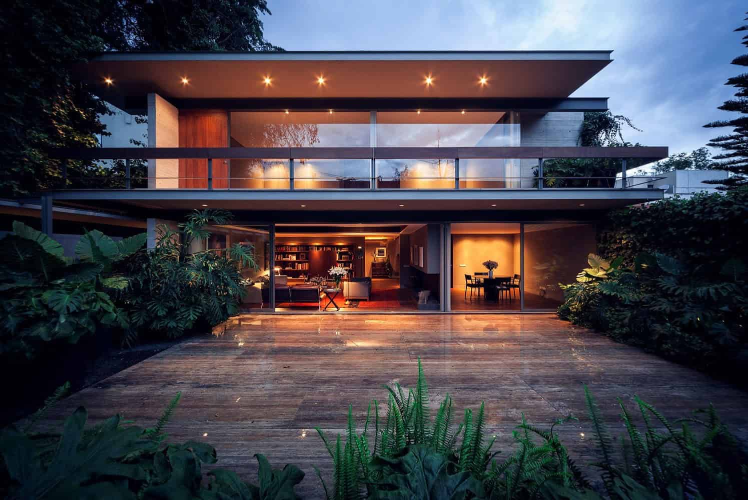 Casa Sierra Leona by JJRR/ARQUITECTURA in Mexico City