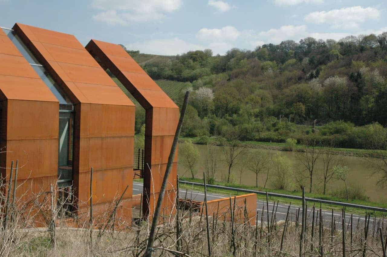 Wurth House in Wormeldange by HVP in Luxembourg