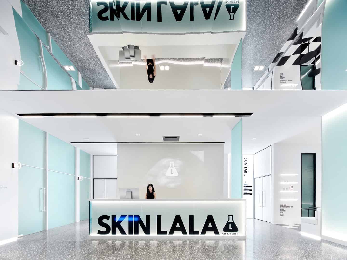 SKINLALA Beauty Spa Flagship Store by ISENSE Design in Beijing, China