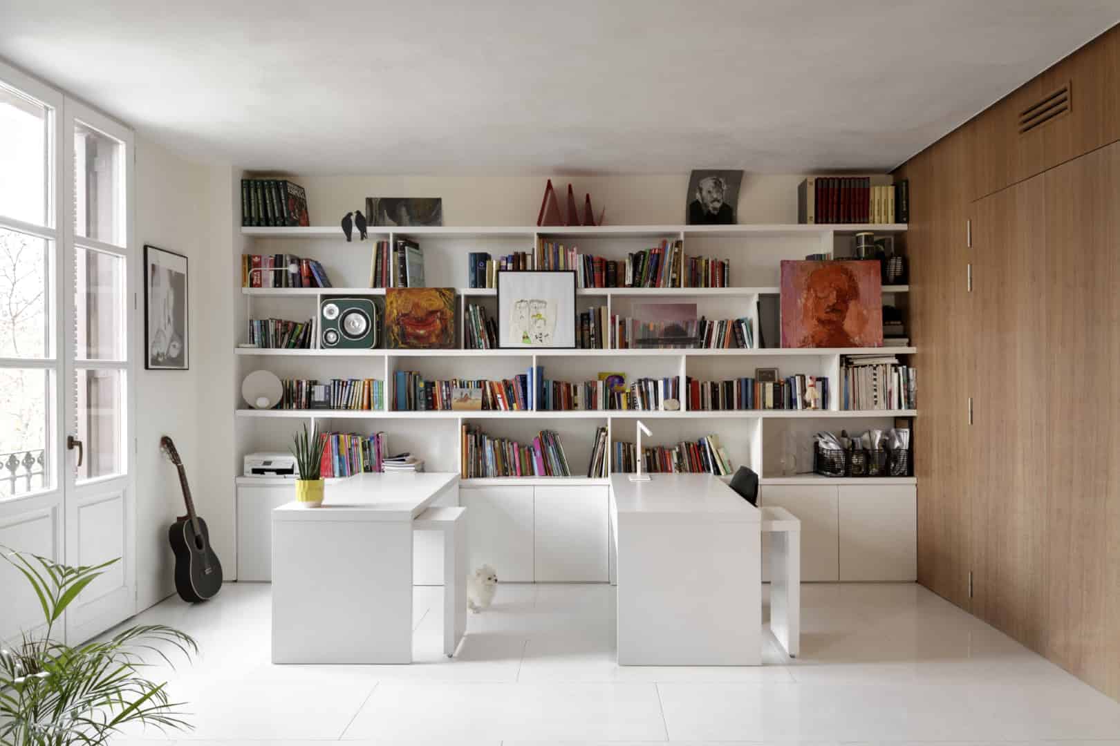 Apartment K+T by El Fil Verd + Element Architecture Urbanism in Barcelona, Spain