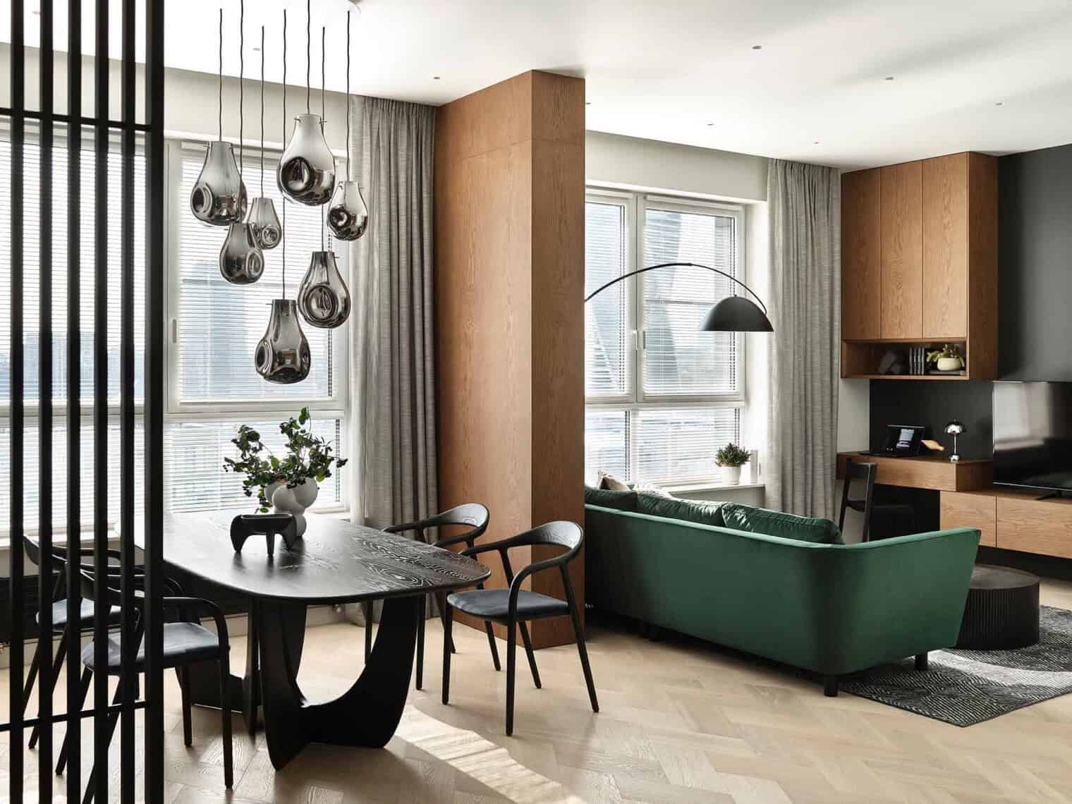 City 5: Expressive Minimalism Apartment in Moscow
