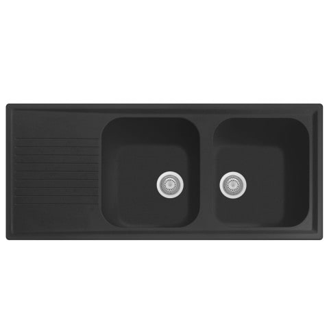 Plados PL1162 - Lavello cucina Atlantic 2 vasche con gocciolatoio