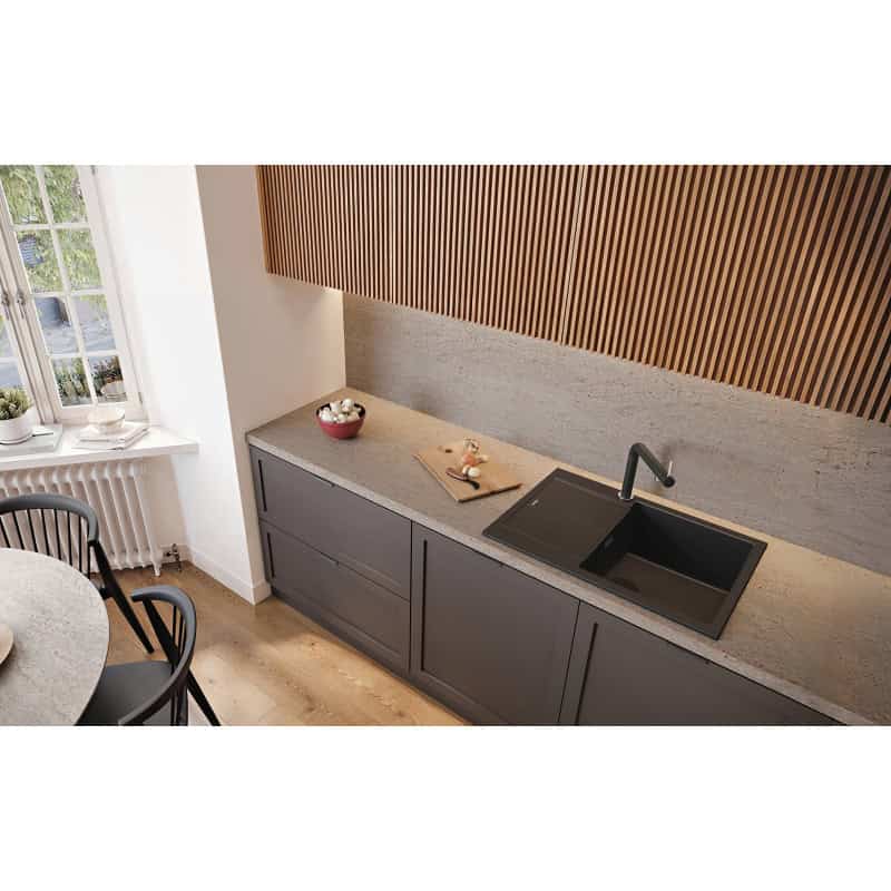 Plados NF8610 - Lavello Cucina 1 Vasca con Gocciolatoio - immagine 3