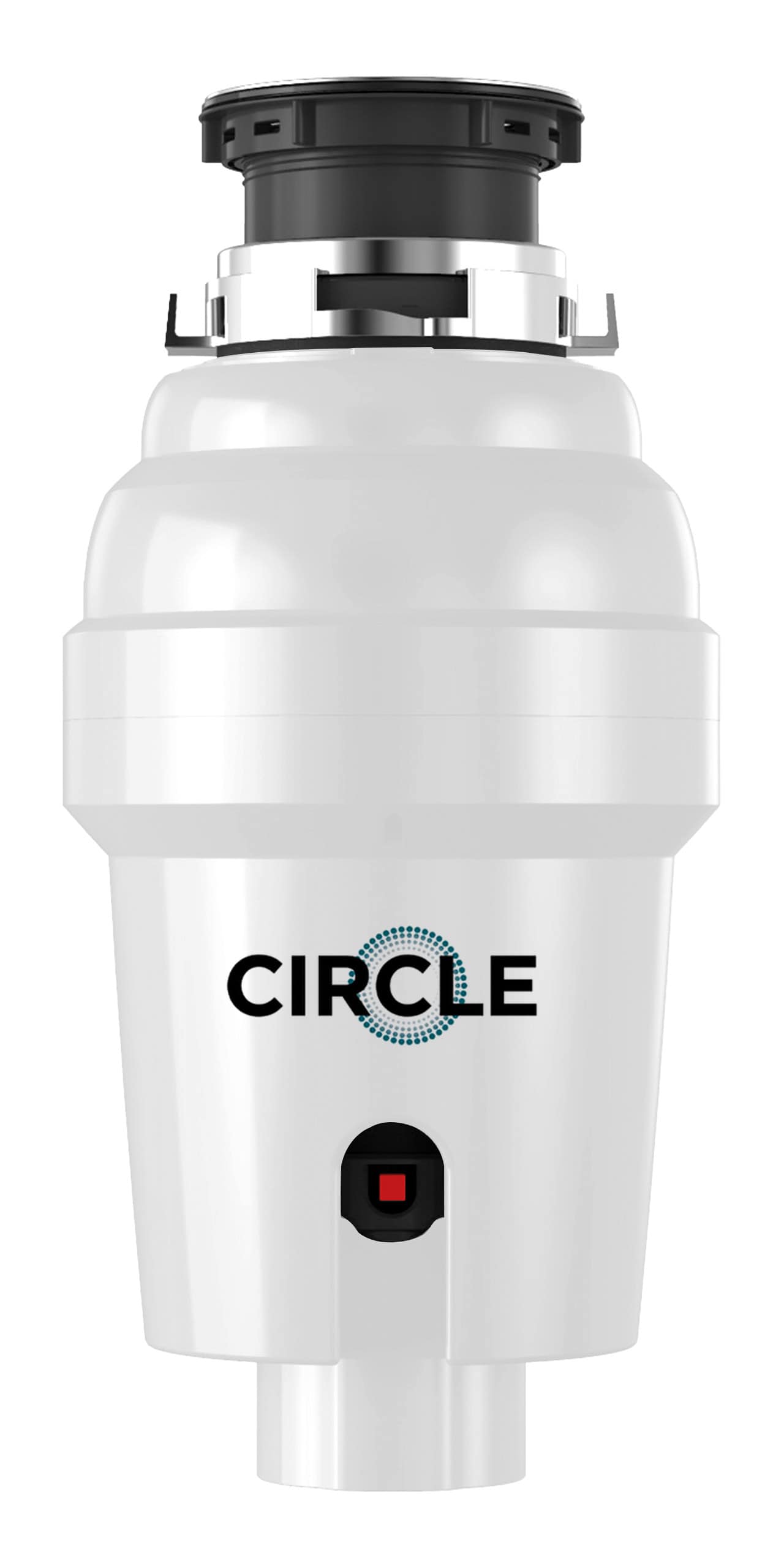 Immagine di un tritarifiuti bianco