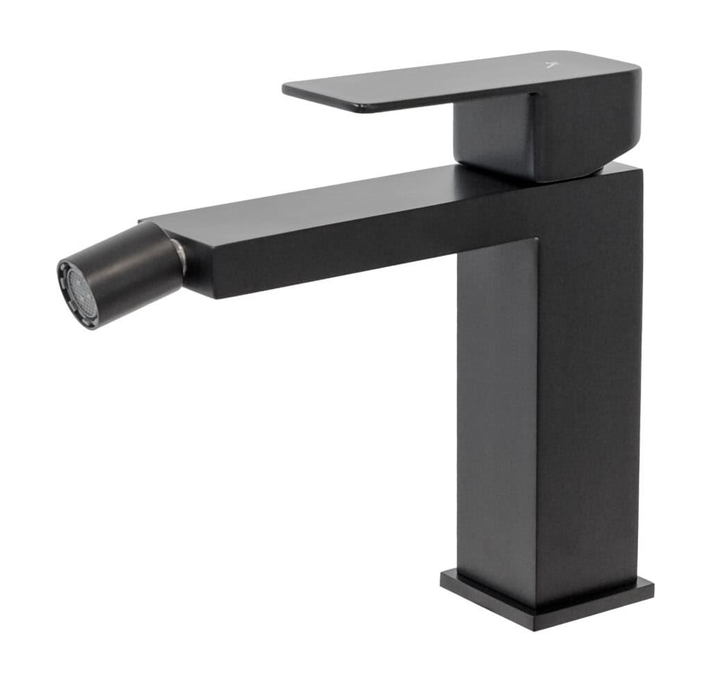 Rubinetto nero moderno per bagno o cucina