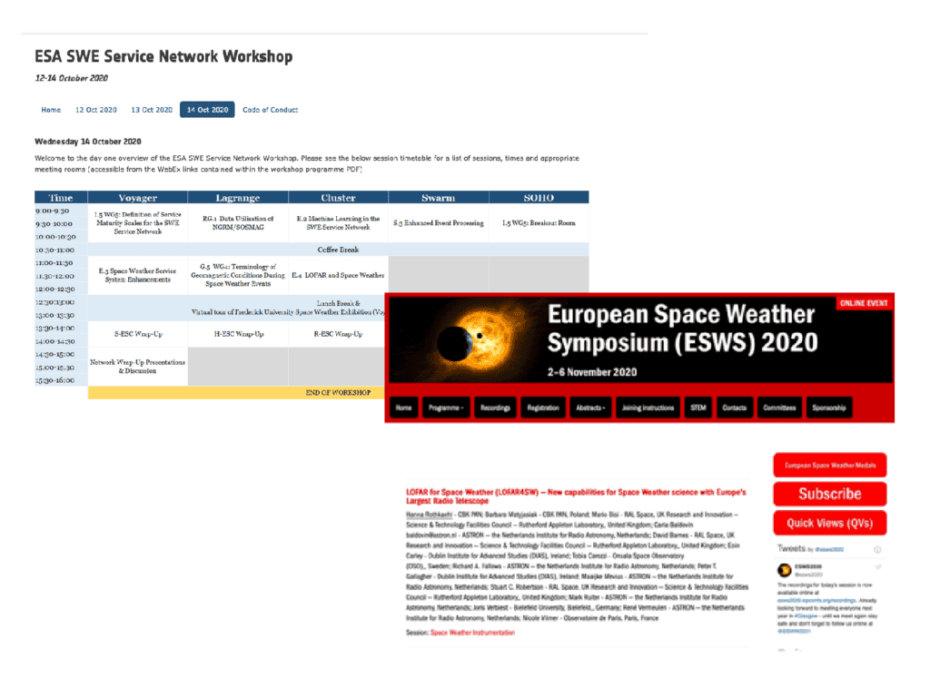 LOFAR and space weather ESWS