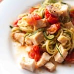 Zucchini Pesto Pasta // Weight Loss Surgery Recipes // Food Coach Me