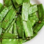 Sauteed Garlic Snow Peas | Bariatric Surgery Recipes | FoodCoach.Me
