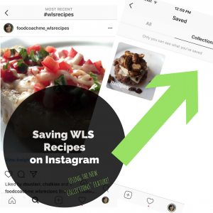 Saving WLS Recipes on Instagram | FoodCoachMe