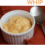 pinterest image for Pumpkin Whip on Bariatric Food Coach