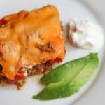 Low Carb Taco Casserole | WLS Recipes | FoodCoach.Me