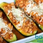 Parmesan Chicken Zucchini Boat on Bariatric Food Coach