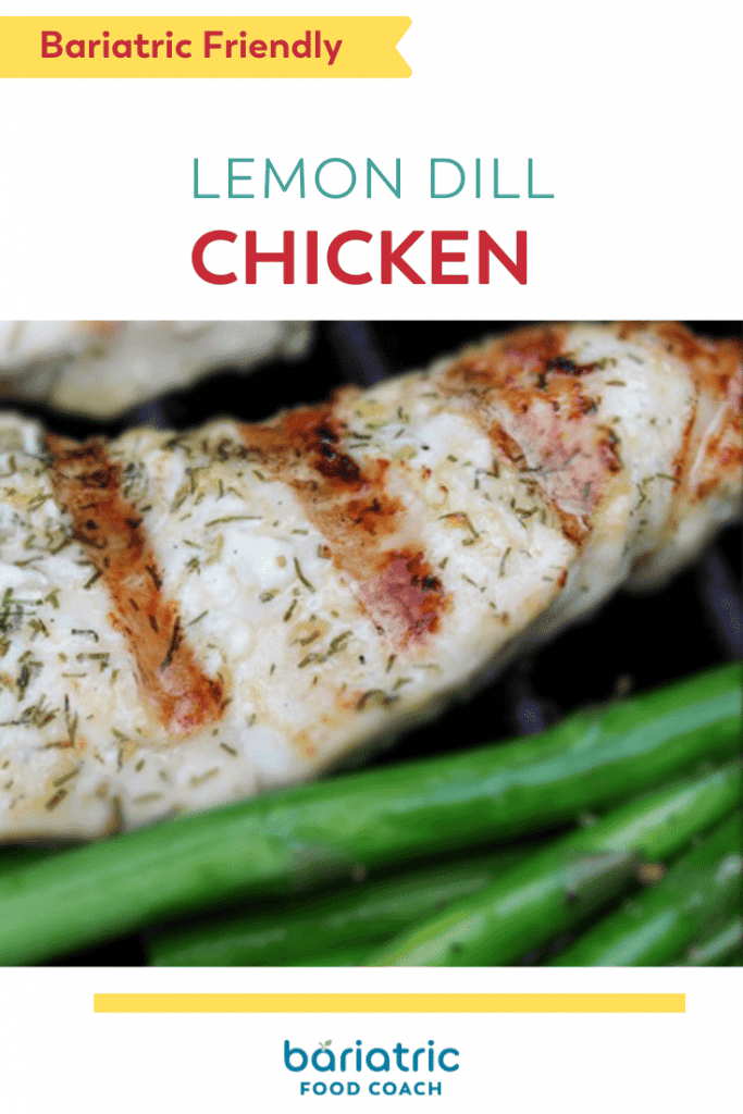 Pinterest Image Lemon Dill Chicken