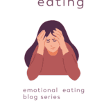 Pinterest image anxious eating