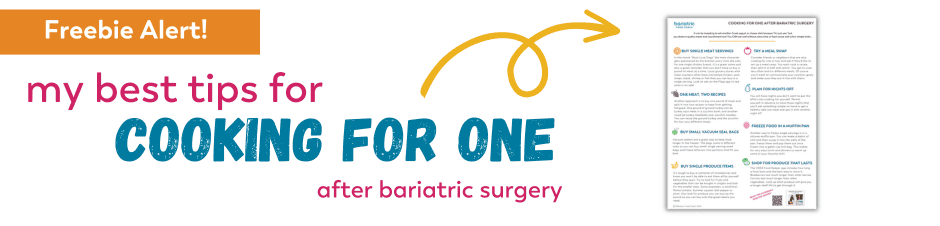 opt in graphic my best tips for cooking for one after bariatric surgery