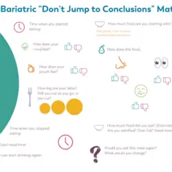 product image physical place mat for bariatric don't jump to conclusions mat