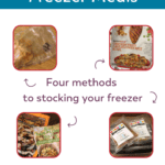 Pinterest image bariatric freezer meals