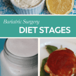 Pinterest image for bariatric diet stages
