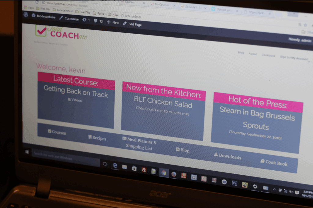 Premier Access user dashboard in 2015