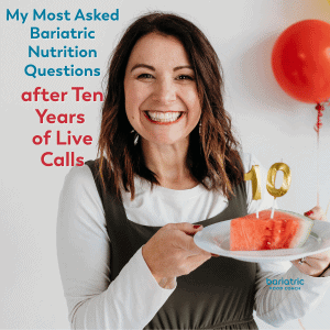 blog graphic my most asked questions after ten years of live calls bariatric food coach