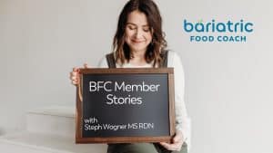 BFC Member Stories podcast for bariatric surgery patients