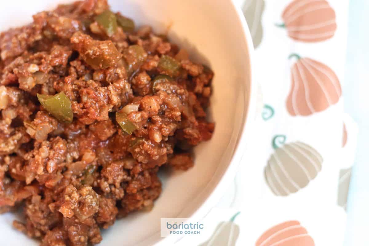 stuffed pepper stew bariatric food coach recipe image