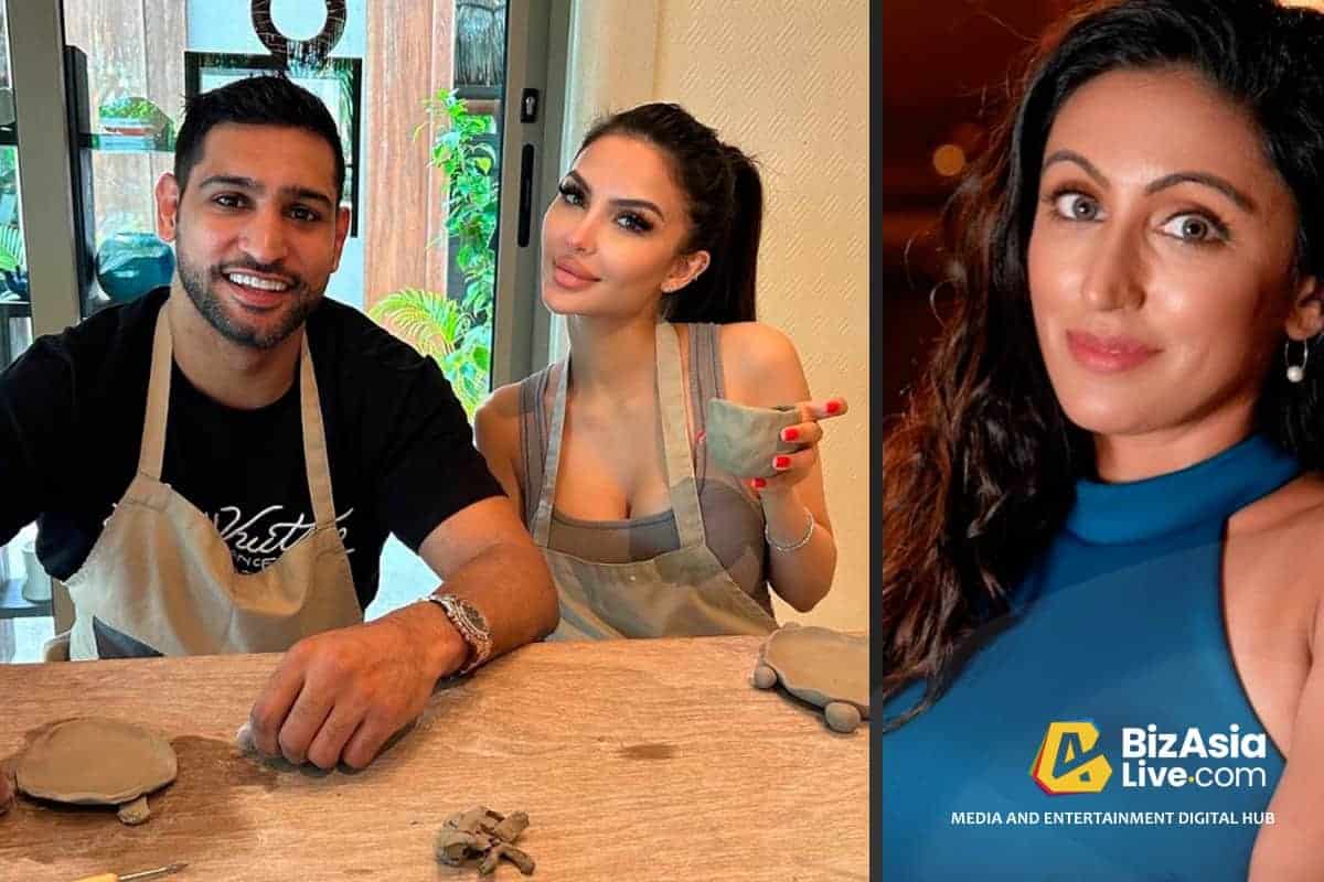 Amir Khan Faryal Makhdoom and Suzi Mann