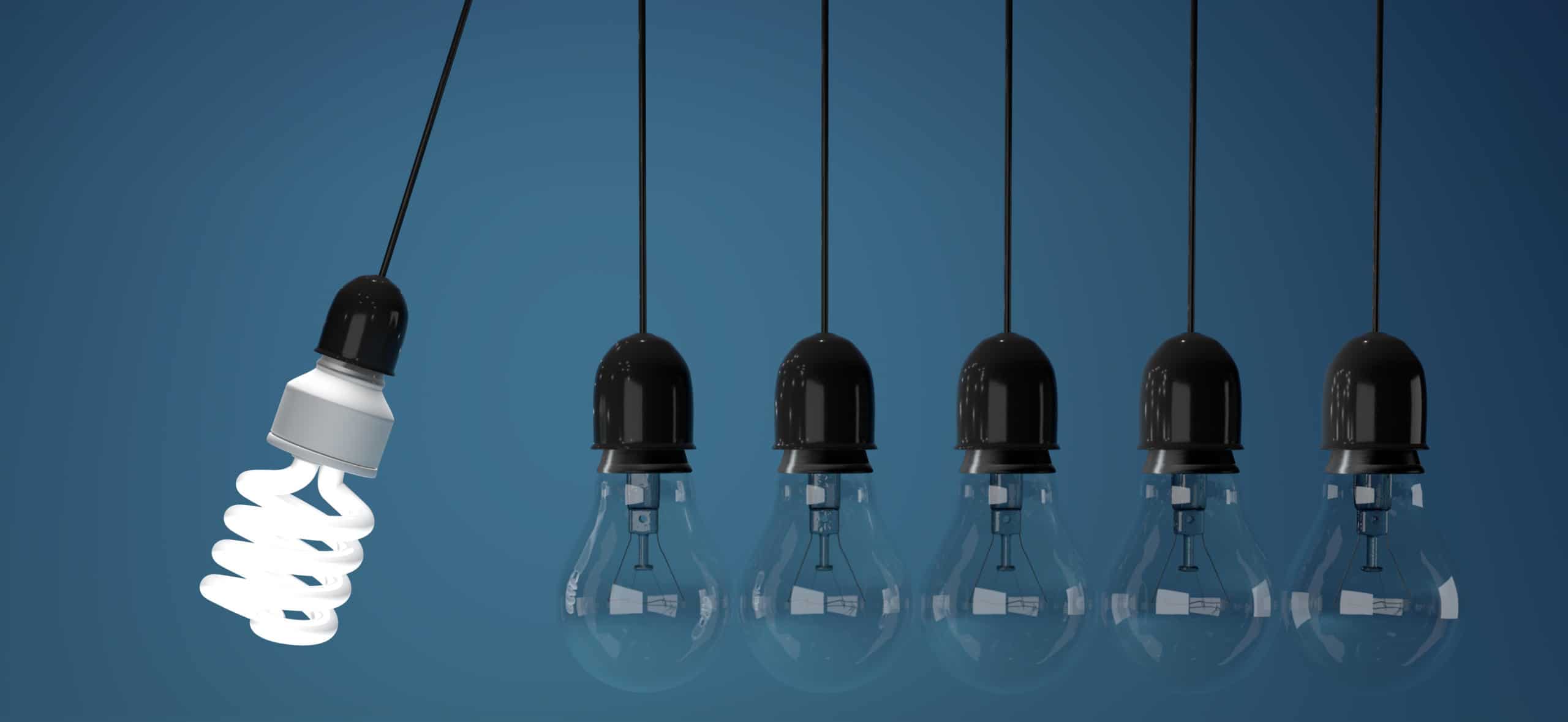 Efficient lightbulb, streamlining workflow