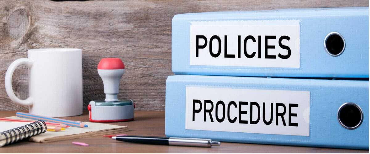 policies and procedures template