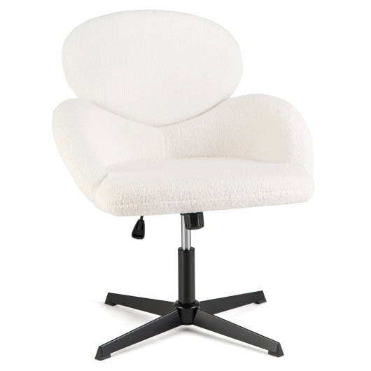 Cross-Legged Swivel Chair with Adjustable Height and Rocking Function - Image 3