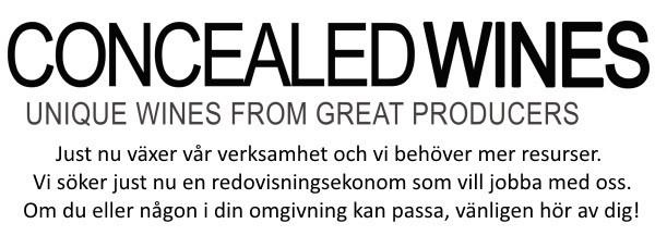 Concealed Wines söker redovisningsekonom