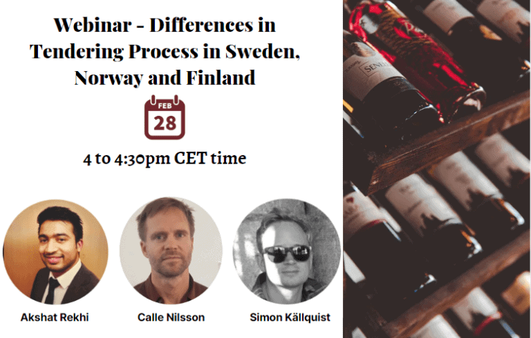 Online Event – Become an expert on differences in tendering processes in Scandinavia.