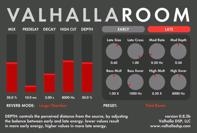 Valhalla DSP ValhallaRoom