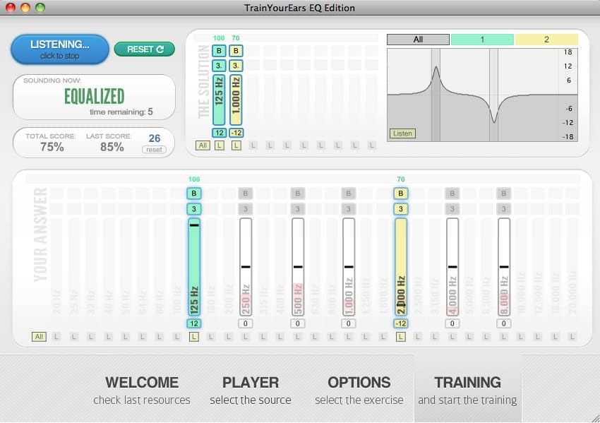 TrainYourEars EQ Edition