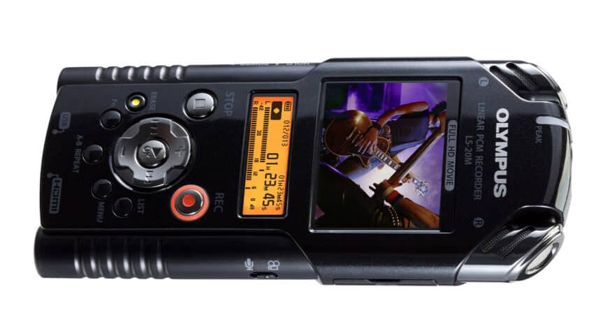 Olympus LS-20M Testbericht Field Recorder