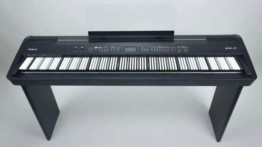 Das Dodeka-Keyboard mit spezieller Klaviatur.