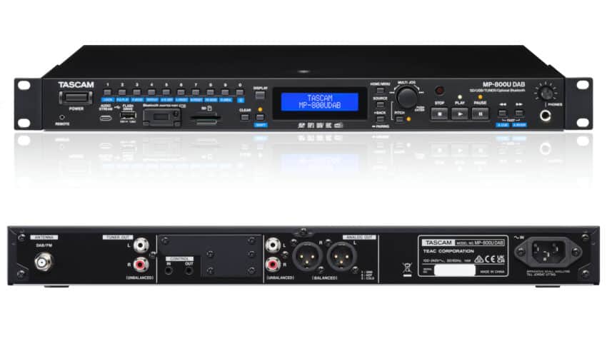 Tascam MP-800U DAB