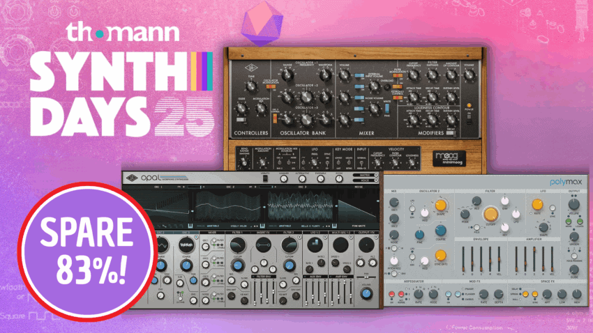 Thomann Angebot Universal Audio UAD Synth Bundle