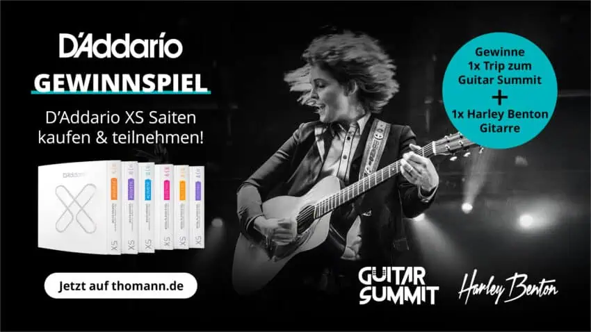 D'Addario XS Gewinnspiel