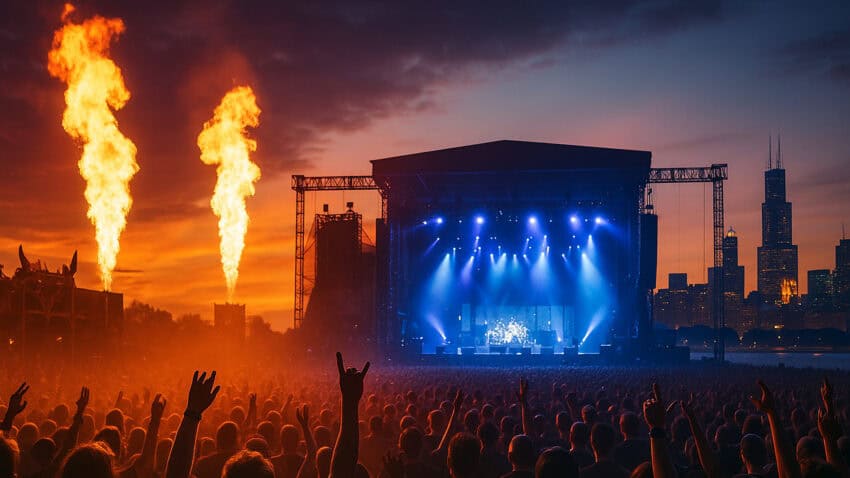 Metal- und Rock-Festivals
