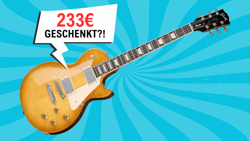 Thomann Deal Gibson Les Paul Studio Session HoneyB