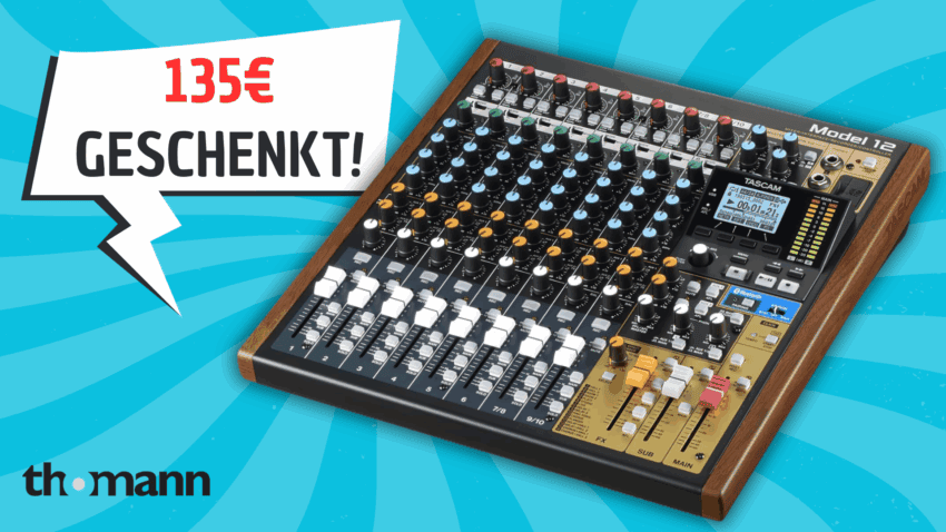 Thomann Angebote Tascam Model 12