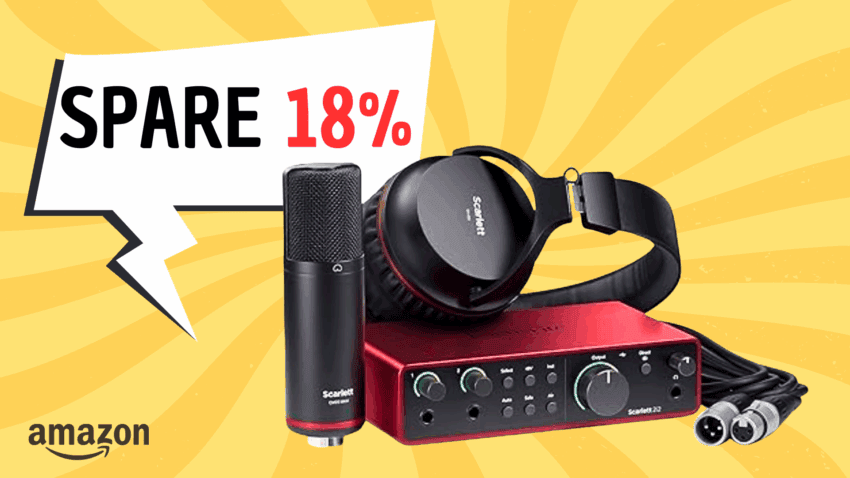 Focusrite Scarlett 2i2 Studio 4th Gen und CM25 MKIII & SH-450