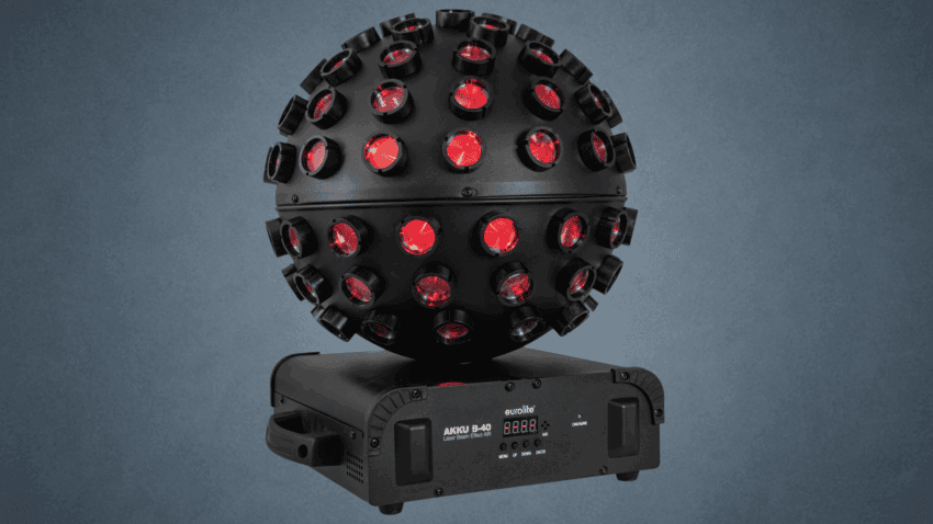 Eurolite AKKU B-40 Laser Strahleneffekt AIR Test
