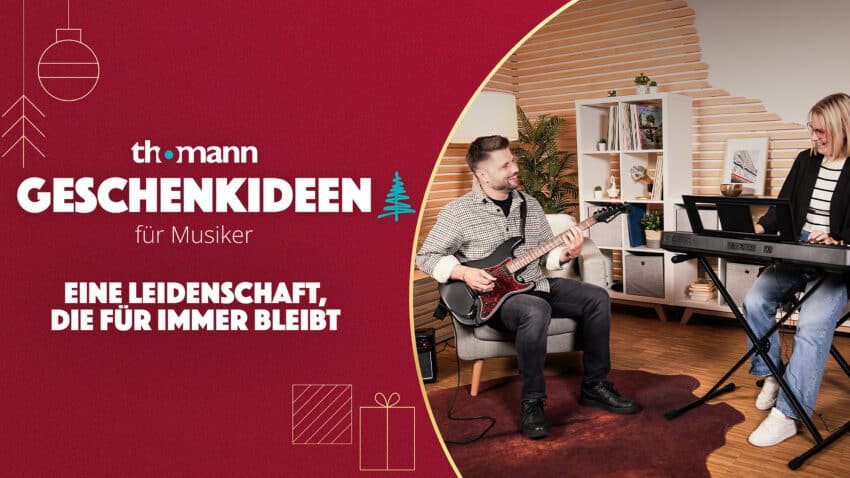 Geschenkideen für Musiker bei Thomann