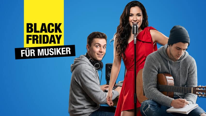 Black Friday Angebote für Musiker